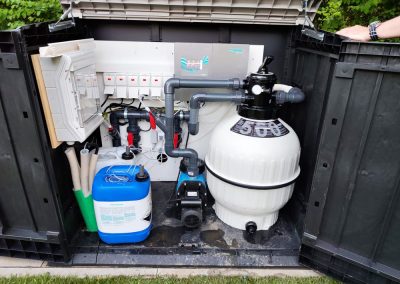 Filteranlage für Pooltechnik