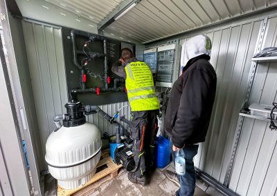 Filteranlage für Pooltechnik